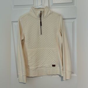 LL Bean Quilted Quarter Zip